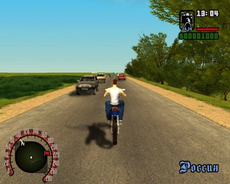 GTA / Grand Theft Auto: San Andreas - Criminal Russia (2005)